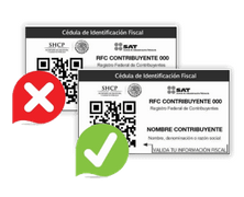 Validar datos fiscales