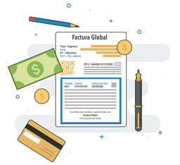 Factura global para ventas
